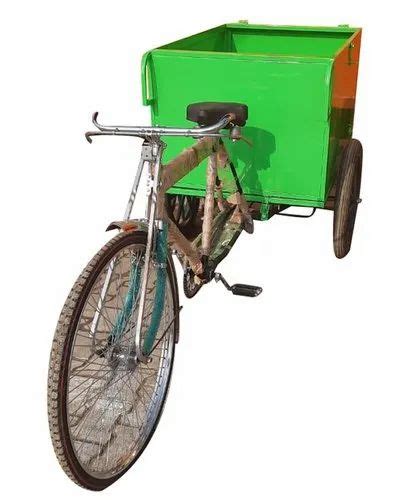 Green Garbage Cycle Rickshaws At Rs 15000 In Hanumangarh ID 24011331097