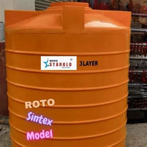 Rotomolded Plastic Water Storage Tanks L At Rs Litre In