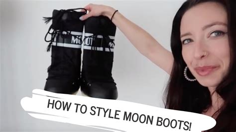 How To Wear Moon Boots Winter Outfit Ideas Youtube