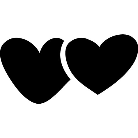 Two Hearts Vector Svg Icon Svg Repo