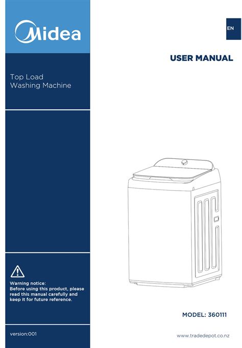 Midea Map05r1wwt User Manual