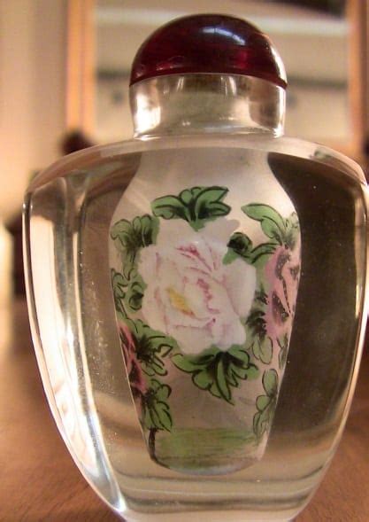 Large Chinese Inside Painted Glass Snuff Bottle Rockwell Antiques Dallas