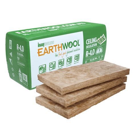Knauf Earthwool R4.0 195 x 430 x 1160mm 7.5m2 Ceiling Insulation Batts