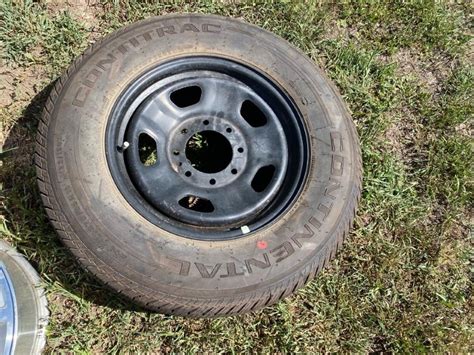 Ford Aluminum Rims And Spare Tire And Rim Bigiron Auctions