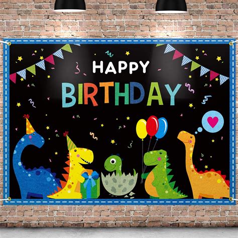 Amazon Pakboom Happy Birthday Backdrop Photo Background Banner