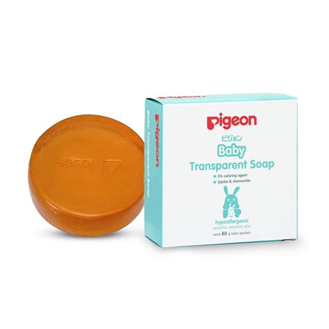 Baby Transparent Soap 80g Pigeon