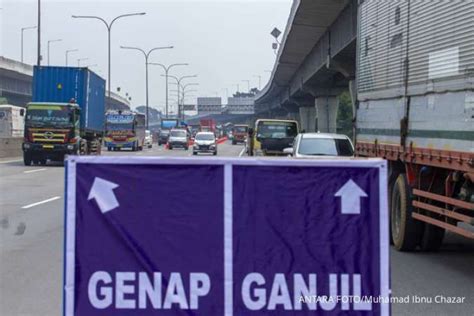 Jadwal Ganjil Genap Jakarta Hari Ini Salah Jalan Bisa Kena Tilang