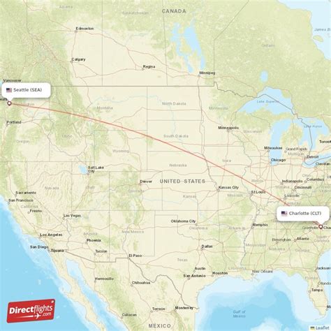 Direct Flights From Charlotte To Seattle Clt To Sea Non Stop