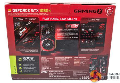 Venta Msi Geforce Gtx Drivers En Stock