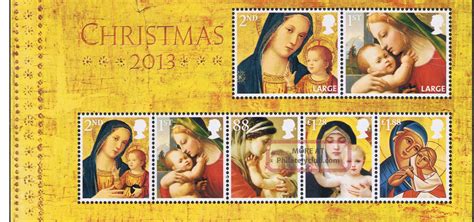 Gb 2013 Christmas Madonna And Child Classic Art Images Mini Sheet Nh