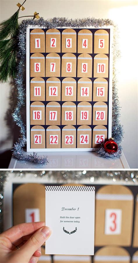 Diy Christmas Countdown Calendar Ideas And Tutorials