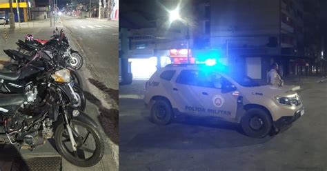 Pol Cia Apreende Motos Que Criaram Tumulto Na Madrugada De Natal Em