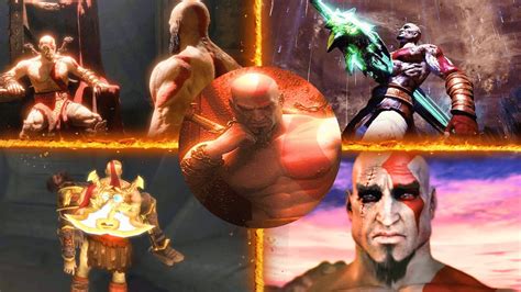 TODOS LOS FINALES DE KRATOS JOVEN Y VIEJO EN LA SAGA GOD OF WAR EN