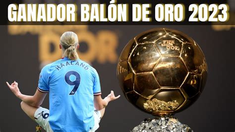 Erglin Haaland Gana Su Primer Balon De Oro Este Youtube