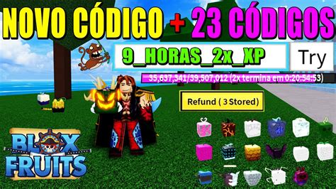 Novo CÓdigo Todos Os CÓdigos Atualizados De Exp Reset Beli E Frutas