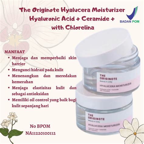 The Originote Hyalucera Moisturizer Hyaluronic Acid Ceramide With