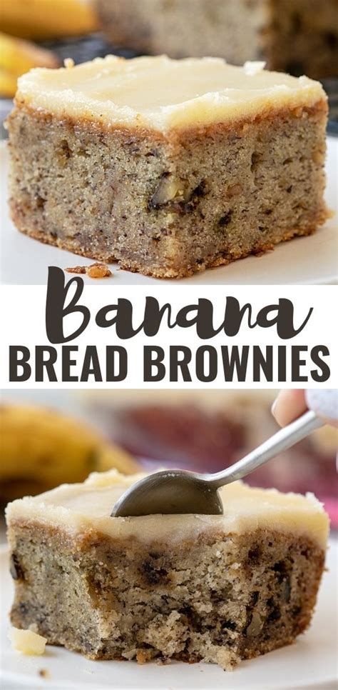 Easy Banana Bread Brownies K Recipes