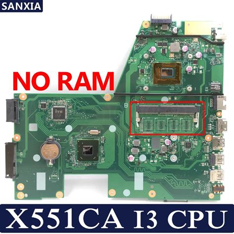 Kefu X551ca Laptop Motherboard For Asus X551ca X551cap Original Mainboard 100test I3 Cpu 1xslot