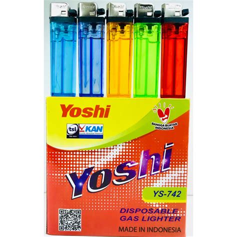 Jual Korek Roda Kotak Neolite Yoshi Isi 50 Pcs Shopee Indonesia