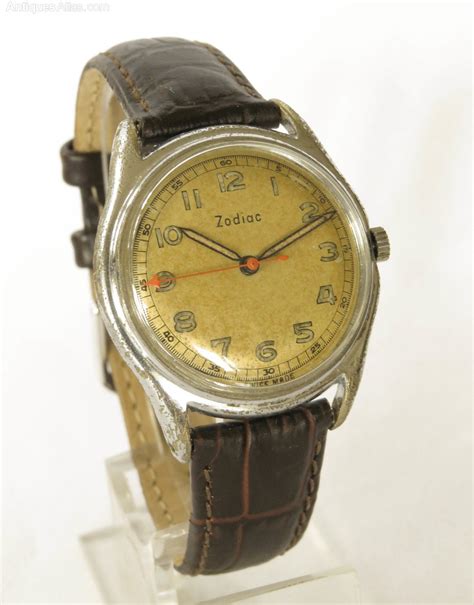 Antiques Atlas Gents S Zodiac Wrist Watch Tropical Dial