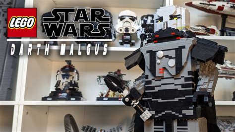 LEGO STAR WARS DARTH MALGUS MOC SHOWCASE YouTube