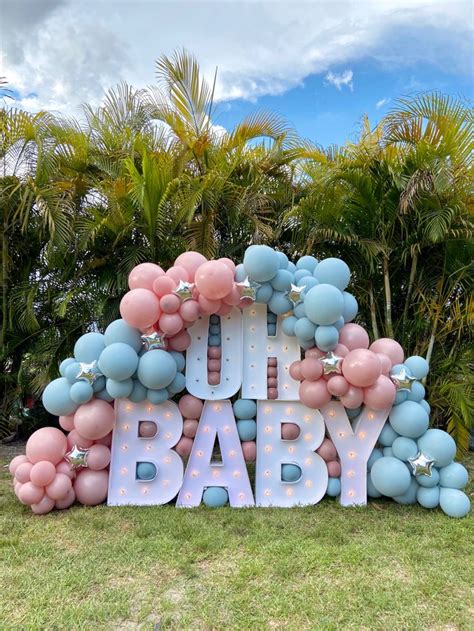 Oh Baby Decoration Gender Reveal Idee Babyshower Idee Per Baby