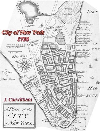 Map of Great Fire of New York City - 1776