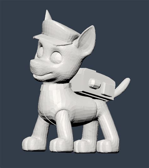 Paw Patrol Chase by jattie | Download free STL model | Printables.com