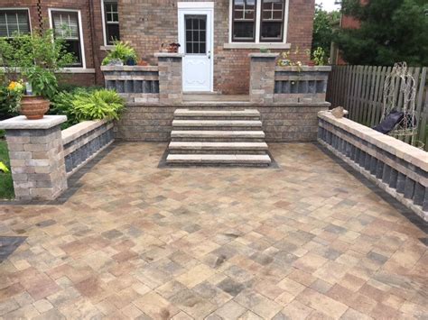 Brick Paver Installation Michigan Higher Ground Landscaping Brick