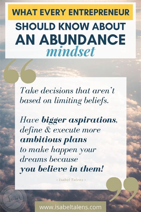 A Mindset Of Abundance What Every Entrepreneur Should Know About It