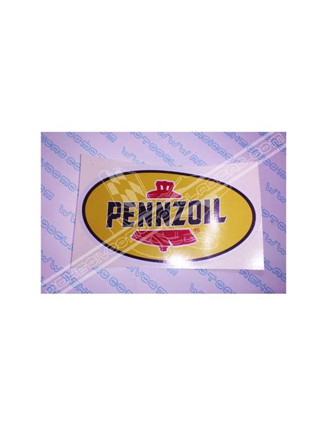 Pennzoil Sticker