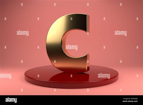 C Letter Wallpaper 3d