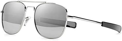 Mens Aviator Sunglasses Polarized Lense Pilot Aviator Sunglasses For