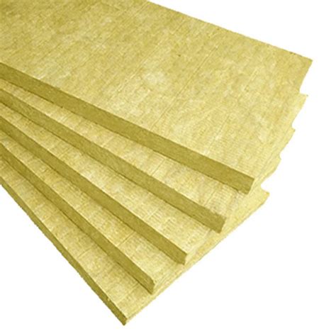 Fireproof Rock Wool Insulation Board Rigid Rockwool Panels