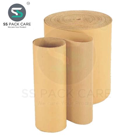 Plain Brown Cardboard Paper Sheet Roll For Packaging GSM 150 GSM At