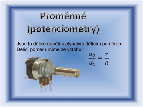 Elektronické součástky a obvody - ppt stáhnout
