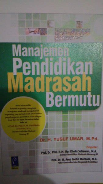 Jual MANAJEMEN PENDIDIKAN MADRASAH BERMUTU Di Lapak Benie Adam Bukalapak