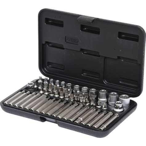 Socket And Bit Set 1 4 3 8 1 2 TX 57pcs KS Tools Socket Sets