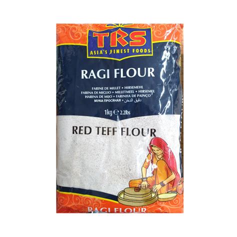 Trs Red Teff Flour Ragi Flour 1kg Low Price Asian And Indian Grocery Store