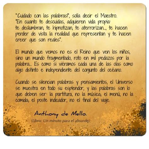 Anthony De Mello Cuentos Para Despertar Pinterest