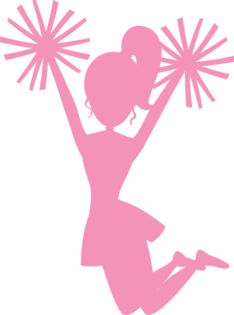 Cheer Silhouette 3 Svg Cut File Snap Click Supply Co