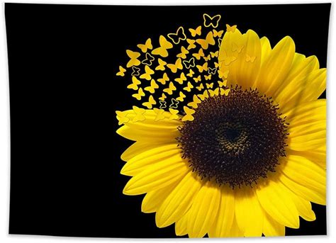 Top Imagen Girasol En Fondo Negro Abzlocal Mx