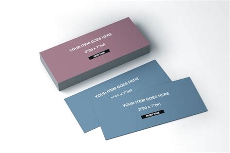 Premium Psd Greeting Card