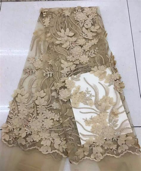 African Lace Fabric White Wedding High Quality African Tulle Lace