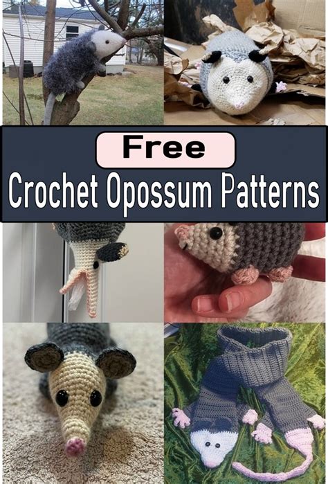 Crochet Opossum Patterns