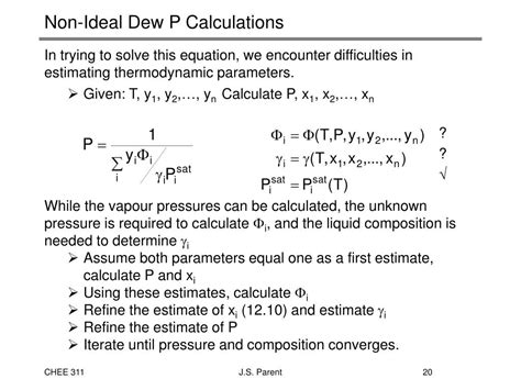 Ppt 7 Excess Gibbs Energy Models Powerpoint Presentation Free Download Id 4685383