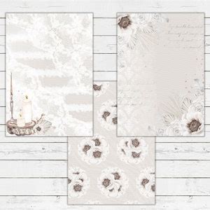 A Wedding Lace Digital Paper Neutral Boho Background Watercolor