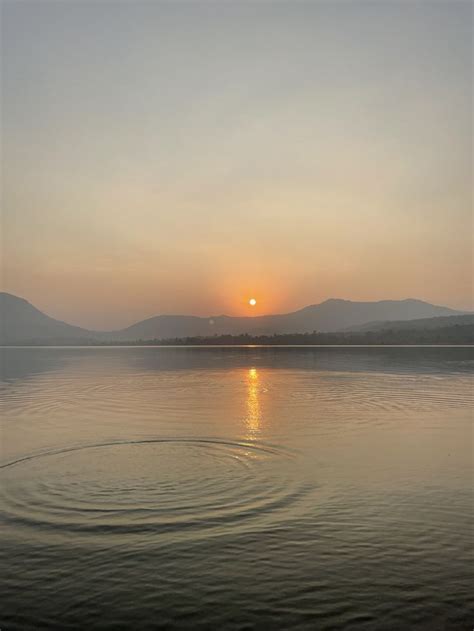 Free Lonavala Image Sun Setting Over Pawna Lake