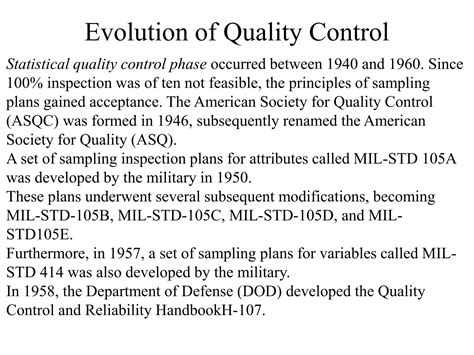 SOLUTION Evolution Of Qc Seven Quality Tools Studypool