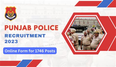 Punjab Police Recruitment Pdf Online Form For Constable